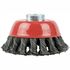 Wire Cup Brush Twisted 100mmxm14 Blister